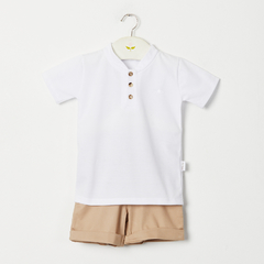 BERMUDA GABARDINA BEIGE