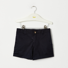 BERMUDA GABARDINA AZUL