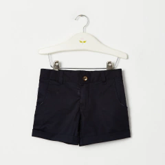 BERMUDA GABARDINA AZUL