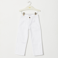PANTALÓN GABARDINA BLANCO