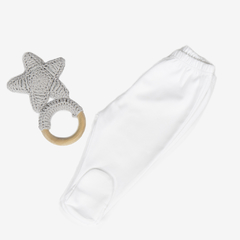 CONJUNTO TAPADITO Y RANITA PLUSH PICOT ROSA - comprar online