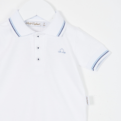 BODY CHOMBA M/CORTA MATEO CELESTE - Petit Enfant Ropa de bebes