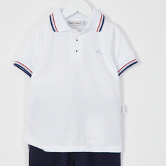 CHOMBA M/CORTA FLAME MATEO ROJO - Petit Enfant Ropa de bebes
