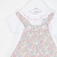 BODY M/CORTA FLAME BIANCA ROSA - comprar online