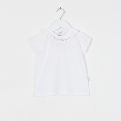 REMERA M/CORTA BIANCA ROSA - comprar online