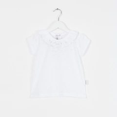 REMERA M/CORTA FLAME FLOR ROSA BB - comprar online