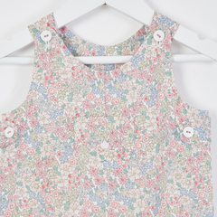 JARDINERO TRABITA P/LARGA LIBERTY ROSA BB - Petit Enfant Ropa de bebes