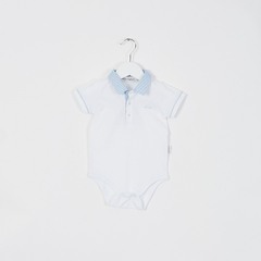 BODY M/CORTA POPLIN RAYADO CELESTE en internet