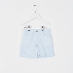 BERMUDA CLOQUE CELESTE