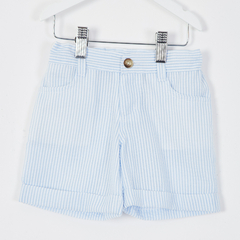 BERMUDA CLOQUE CELESTE - comprar online