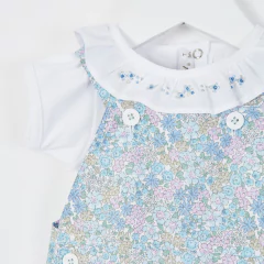 BOMBACHUDO VELCRO LIBERTY LILA - Petit Enfant Ropa de bebes