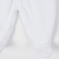 Imagen de ENTERITO PLUSH ENGUATADO PICOT BLANCO