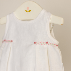 BOMBACHUDO LINO BORDADO ROSA - comprar online