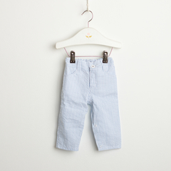 PANTALÓN BB CLOQUÉ CELESTE