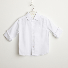 CAMISA M/LARGA POPLIN BLANCA