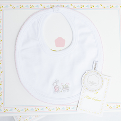 BABERO CONEJO FLEUR ROSA