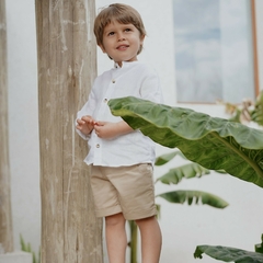 BERMUDA GABARDINA BEIGE