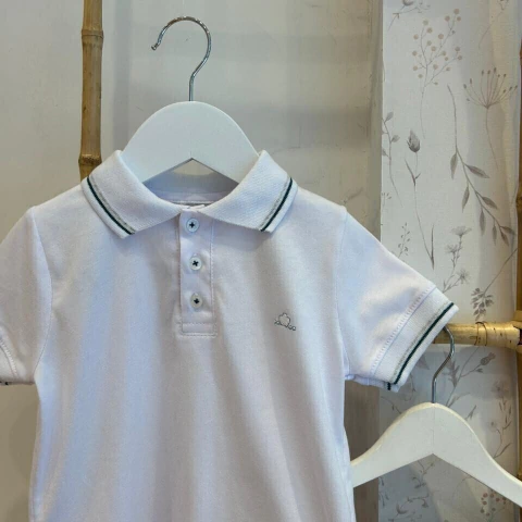 CHOMBA M/CORTA MATEO GRIS - comprar online