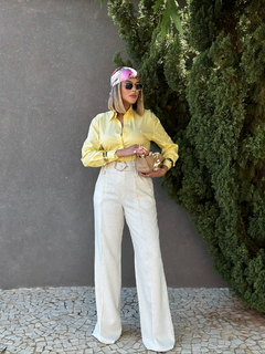 CALÇA PANTALONA NOVA YORK LINHO
