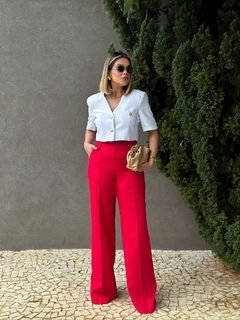 CALÇA PANTALONA NOVA YORK LINHO