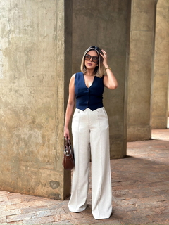 CALÇA PANTALONA NOVA YORK LINHO - loja online