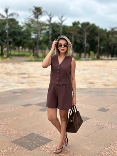 SHORT ALFAIATARIA FIORELLA - loja online