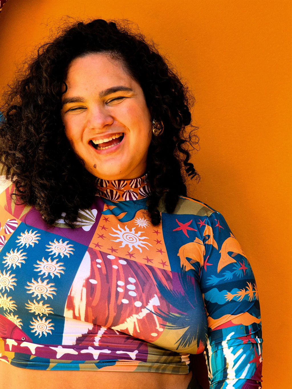 Blusa de proteção UV Marítimo