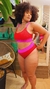 Calcinha Hot Pants crispin vermelho e Pink - comprar online