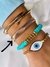 pulseira folheada malha - CD9445