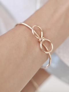 Bracelete organico laço P-CD10864