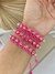 Pulseira macramê Pink