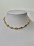 Choker folheada búzio -CD9982