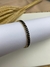 Pulseira zircônia preta fina - loja online