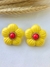 Brinco flor Taty