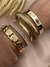 Pulseira de zircônia fecho click - CD8426 - comprar online