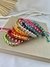 Pulseira macramê com strass na internet