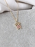Colar folheado pink menina-CD11003