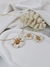 Conjunto flor resinada-CD14145