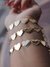 Pulseiras folheadas coração - comprar online