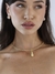 Colar choker cravejada gota-CD16492 na internet