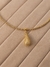 Colar choker cravejada gota-CD16492 - loja online