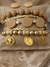 Conjunto pulseira maximalista moedas -CD16303