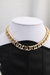 choker corrente trançada dourada- CD9734 na internet