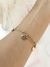 Pulseira dupla coração aço inoxidável personalizada CD15990 - loja online