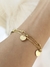Imagem do Pulseira dupla coração aço inoxidável personalizada CD15990