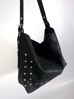 Cartera Michelle (Negro Gastado) - comprar online