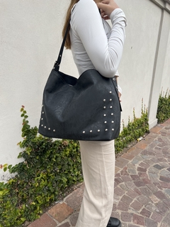 Cartera Michelle (Negro Gastado) - MAXIMA BAGS