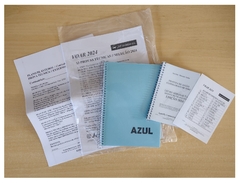 PROVAS TÉCNICAS + CADERNO DE ESTUDOS AZUL + BRINDES EXTRAS