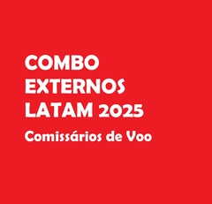 COMBO EXTERNOS LATAM 2025 // Comissários de Voo