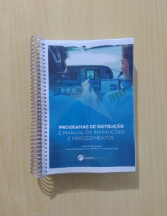 Apostila PROGRAMAS DE INSTRUÇÃO e MANUAL DE PROCEDIMENTOS / ANAC